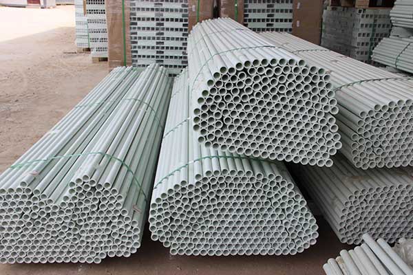 Pultruded fiberglass tube