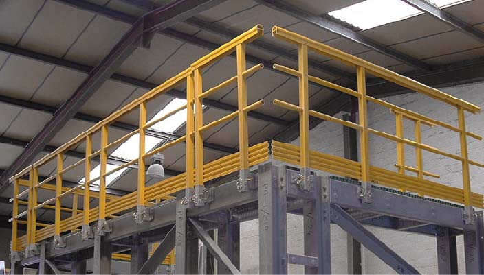 Fibreglass Reinforced Plastic handrails