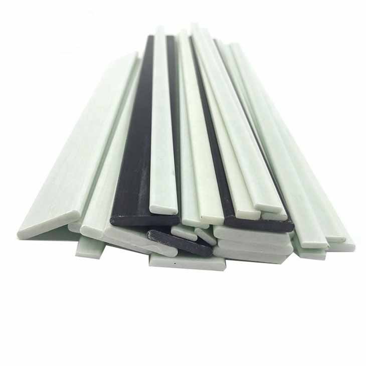 Long Life Cycle Flexible Frp Strip Fiberglass FRP Flat Bars