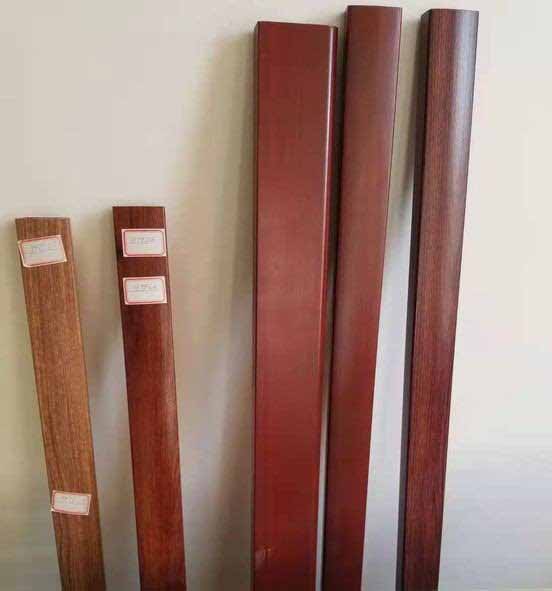 Wood Grain Finish FRP  profile for bench, flooring