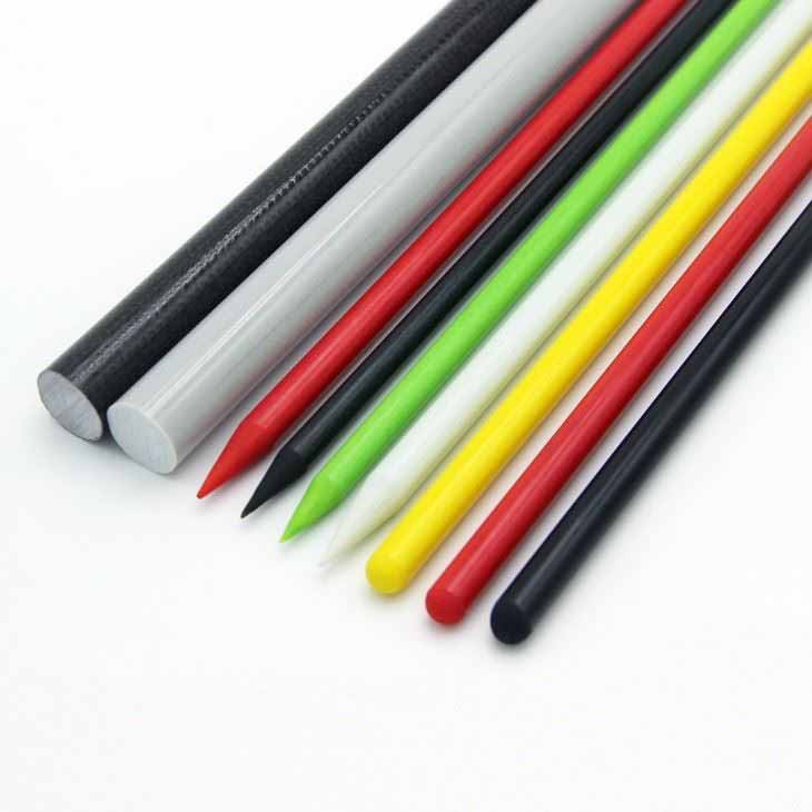 Fiberglass GFRP Round Solid Rod